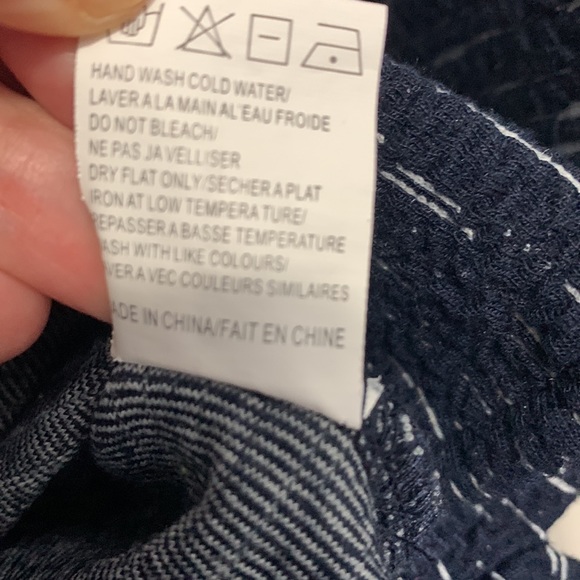 RED CORAL striped top. Size S - Picture 8 of 9